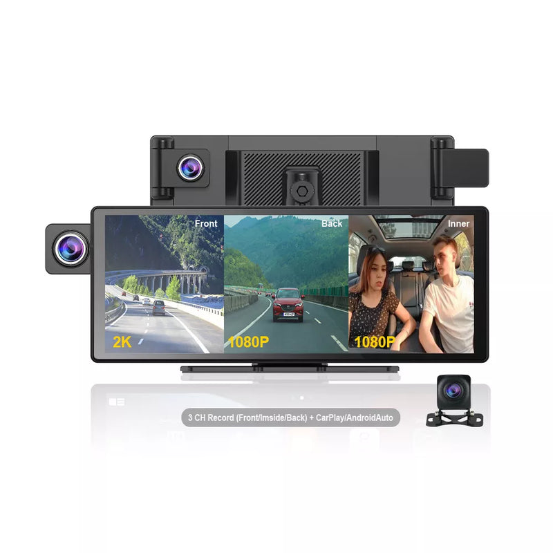 Aoocci P109: 3-Kanal 2K Dashcam (10