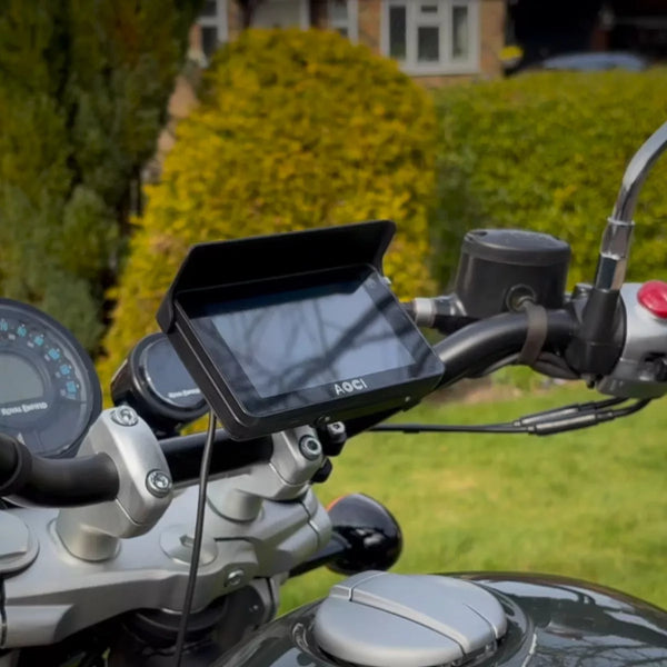C3 Plus Motorrad Display mit Wireless CarPlay & Android Auto