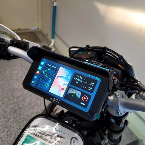 C6 Pro All-in-One Motorrad Dashcam mit GPS & Diebstahlschutz
