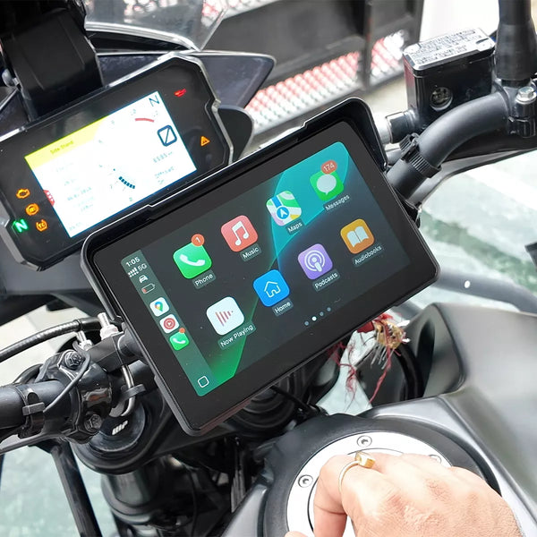 C7 7-Zoll-HD-Display für Motorrad-CarPlay und Android Auto