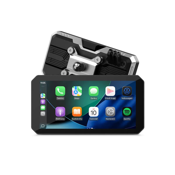 C9 Pro Max: Motorrad-Navi mit Dual-Dashcam & CarPlay