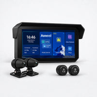 C9 Pro Max: Motorrad-Navi mit Dual-Dashcam & CarPlay