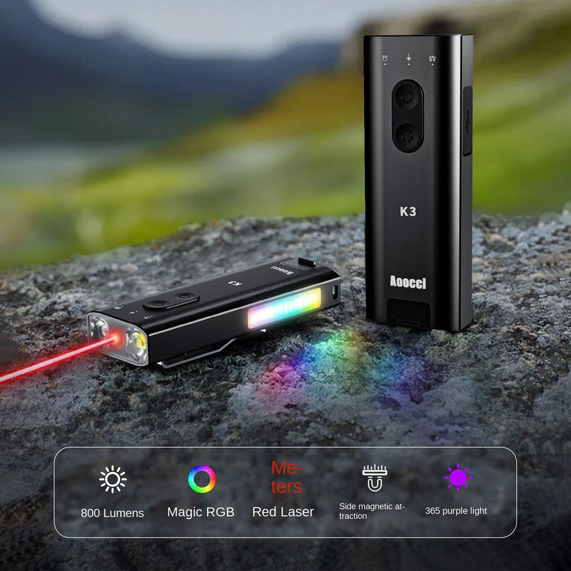 K3 Magnetische Multi-Funktionale EDC-Taschenlampe & Arbeitsleuchte